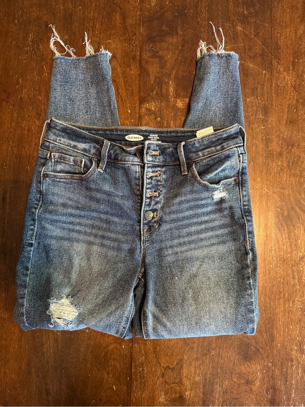 Old Navy Rockstar Super Skinny High Rise Jeans Size 2